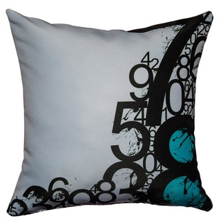 Maxwell Dickson Numbers Throw Pillow
