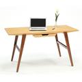 Chai Desk with Wood Legs