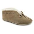 Green Ease Women's 'Ballerina' Regular Suede Casual Shoes - Wide (Size 5)