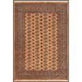 Pakistani Hand-knotted Bokhara Beige/ Ivory Wool Rug (6'1 x 8'5)