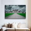 John Black ' Japanese Ying and Yang Tree' Gallery Wrapped Canvas