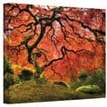 John Black ' Japanese Tree ' Gallery Wrapped Canvas