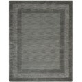 Handmade Impressions Solo Charcoal Grey New Zealand Wool Rug (7'6 x 9'6)