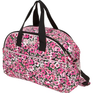 The Bumble Collection Erica Carryall Diaper Bag in Peony Paradise