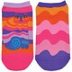 Laurel Burch Socks 2/Pair-Rainbow Cat