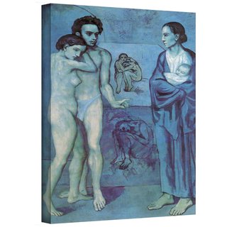 Pablo Picasso 'La Vie' Gallery Wrapped Canvas