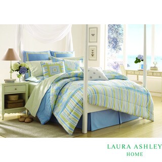 Laura Ashley Somerset 100 percent Cotton Comforter Set