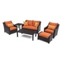 RST Outdoor 'Tikka' 6-Piece Patio Love Seat and Club Chairs Set
