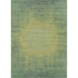 Royalty Sea/ Green Rug (7'7 x 10'5)