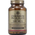 Solgar Chromium Picolinate 500mcg Supplement (120 Capsules)
