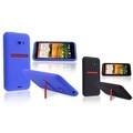 BasAcc Black Silicone Case/ Blue Silicone Case for HTC EVO 4G LTE