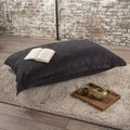 Chandler Brown Faux Suede 5-foot Lounge Pillow