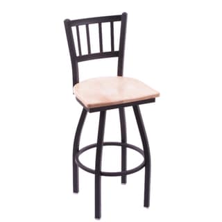 Cambridge Natural Maple Extra Tall Swivel Barstool