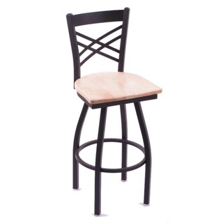 Cambridge Natural Maple Extra Tall Swivel Barstool