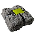 Fashion Street Faux Fur Throw Blanket
