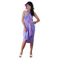 Premium Heavyweight Lavender Floral Sarong (Indonesia)