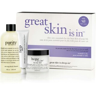 Philosophy Great Skin Is In 3-Piece Skin Care Kit For Normal to Dry Skin
