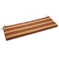 Blazing Needles Outdoor Spun Poly 3-Seater Bench Cushion (60 x 19)