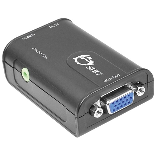 SIIG HDMI to VGA + Audio Converter (10545020 CE-H21811-S1 SIIG,