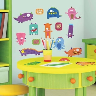 Monsters Peel & Stick Wall Decal Art