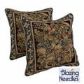 Tapestry Corded 'Potpourri' Throw Pillows (Set of 2)
