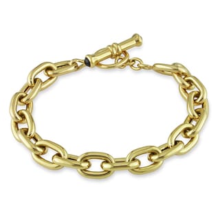 Miadora 18k Yellow Gold Black Onyx Bracelet
