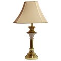 Transitional 1 light Table Lamp in Polished Brass