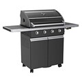 EcoQue 4-Burner Propane Black Window Grill