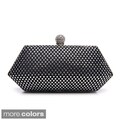 J. Furmani Women's Hardcase Studded Evening Clutch