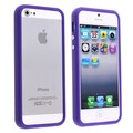 BasAcc Dark Purple Bumper TPU Case for Apple iPhone 5