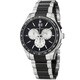 Maurice Lacroix Men's MI1028-SS002-331 'Miros' Black Dial Two Tone Steel Watch