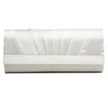J. Furmani Women's Pleated Flap Clutch
