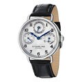 Stuhrling Original Men's Coronate Mechanical Leahter Strap Watch
