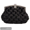J. Furmani Women's Puffed Satin Evening Clutch