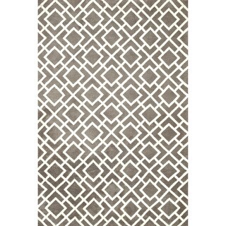 Microfiber Woven Harlow Ash Rug (2'3 x 3'9)