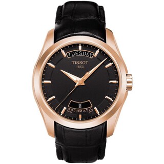 Tissot Men's 'Couturier' Rose Goldtone-plated Watch