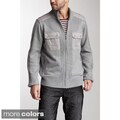X-Ray Jeans Men's 'Zack' Mixed Media Sweater
