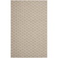 Diamonds Taupe Sisal Wool Rug (8' x 11')
