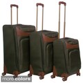 Caribbean Joe 'Castaway' 3-piece Spinner Luggage Set