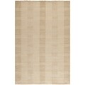 Hand-knotted Tibetan Squares Beige Wool Rug (8' x 10')
