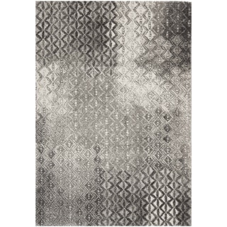 [1] Safavieh Porcello Grey Rug (6'7 x 9'6)