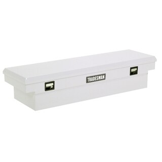 TSTF1670 70-inch 22-gauge Steel Cross Bed Truck White Tool Box