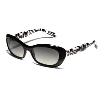 Emilio Pucci Women's 'EP 621' 001 Black Cat Eye Sunglasses