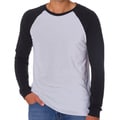 Canvas Men's Long Sleeve Baseball T-shirt