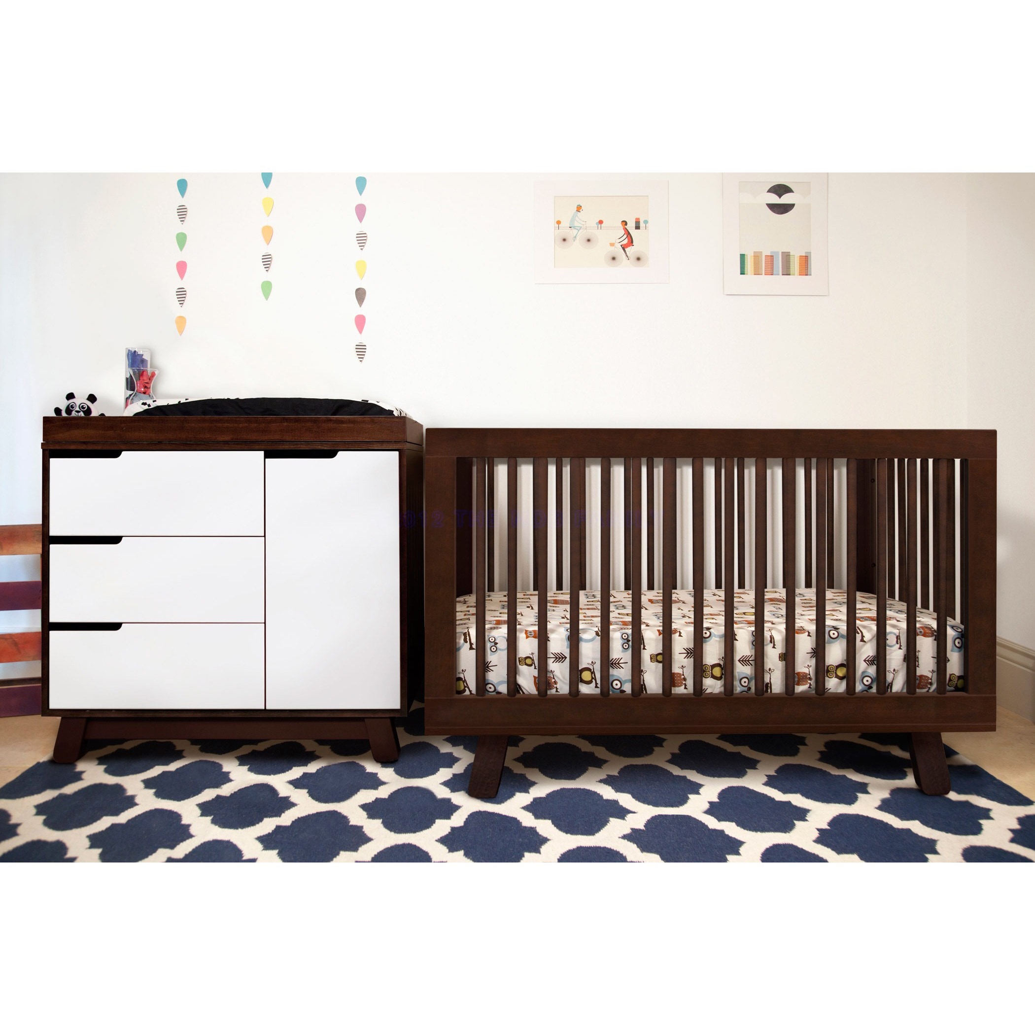 BabyLetto Hudson 3in1 Convertible Crib Baby Furniture Cribs