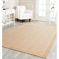 Metropolis Leopard Ivory/ Gold Rug (4'7 x 6'6)