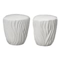 Nambe Winter Snow Salt and Pepper Set