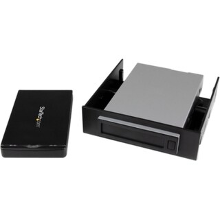 StarTech.com Removable 2.5" SATA Hard Drive Enclosure and Backup Syst