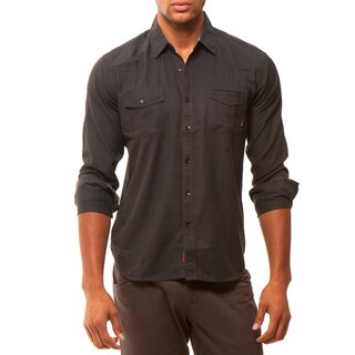 191 Unlimited Men's Slim Fit Woven Shirt
