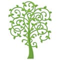 Spellbinders Die D-Lites Whimsical Tree